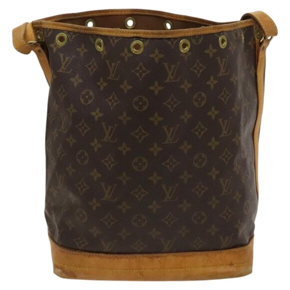 LOUIS VUITTON Monogram Noe Shoulder Bag M42224 LV Auth 120216 - Picture 2 of 16